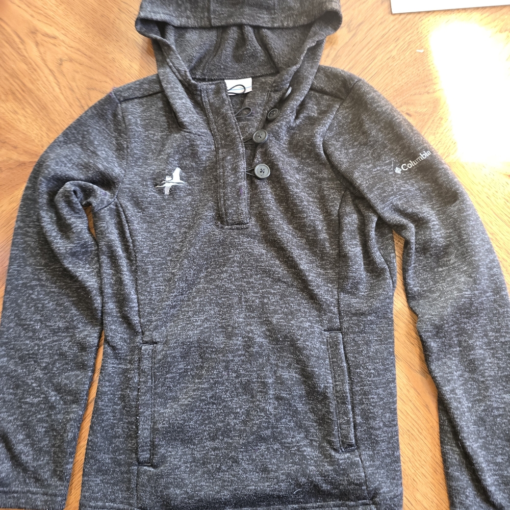 Columbia Gray Women's Hoodie Small Euc